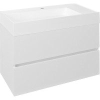 Sapho ODETTA umývadlová skrinka 82x50x43,5cm, biela lesk DT085-3030
