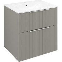 Sapho CIRASA umývadlová skrinka 59, 2x64x46cm, agila strip CR601-4343S