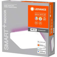 LEDVANCE ORBIS BACKLIGHT stropné svietidlo, 350x350mm, WIFI RGB+stmievateľné, 2800lm, 28W, biela AC314090055