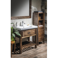 Sapho BRAND umývadlová skrinka 76x83x43cm, morený smrek BA088S