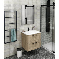 Sapho AMIA umývadlová skrinka 59x60x45cm, dub Texas AM060-2020