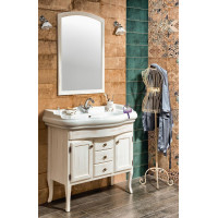 Sapho RETRO umývadlová skrinka 89x80x48cm, starobiela 1621