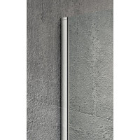 Gelco VARIO CHROME jednodielna sprchová zástena na inštaláciu k stene, matné sklo, 1000 mm GX1410GX1010
