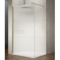 Gelco VARIO GOLD jednodielna sprchová zástena na inštaláciu k stene, sklo nordic, 800 mm GX1580-08