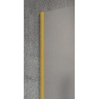 Gelco VARIO GOLD MATT jednodielna sprchová zástena na inštaláciu k stene, matné sklo, 1200 mm GX1412-01