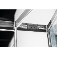 Polysan EASY LINE trojstenný sprchovací kút 700x700mm, skladacie dvere, L/P variant, číre sklo EL1970EL3115EL3115