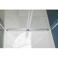 Polysan EASY LINE obdĺžnikový sprchovací kút 800x900mm, skladacie dvere, L/P variant, číre sklo EL1980EL3315