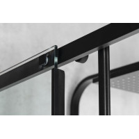 Polysan ALTIS LINE BLACK obdĺžnikový sprchovací kút 1100x900 mm, Ľ/P variant AL3912BAL6012B