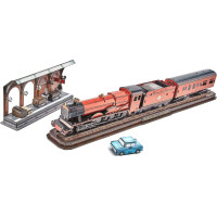 4D BUILD 3D Puzzle Harry Potter: Rokfortský Expres 181 dielikov