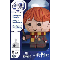 4D BUILD 3D Puzzle Harry Potter: Ron 87 dielikov