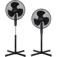 Stojanový ventilátor KÚD 125 cm - čierny