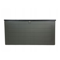 Záhradný úložný box 680 l - šedý