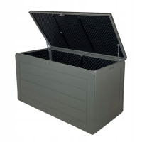 Záhradný úložný box 680 l - šedý
