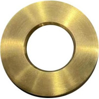 Sapho Kovová krytka prepadu umývadla, 30 mm, zlato mat AR919
