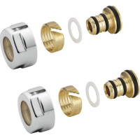 Sapho Zverné šróbenie pre Alupex 16mm, nerez mat CP6520