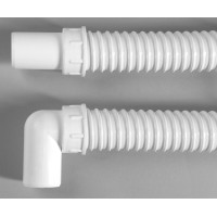 Bruckner FLEXY ohybná prepojovacia rúrka, L-80cm, koleno 40/40mm 164.321.0