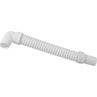 Polysan Odpadové flexi-skracovateľné dopojenie, L-100 cm, koleno 40/40 mm 71725