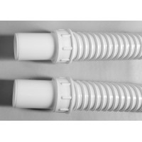Bruckner FLEXY ohybná prepojovacia rúrka, L-80cm, rovné 40/40mm 164.322.0