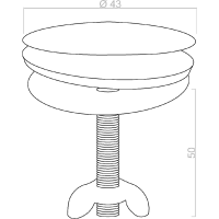 Aqualine Záslepka priemer 43mm 5320C
