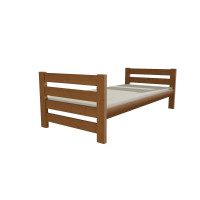 Posteľ z masívu 200x90 cm - MK12E - morenie dub