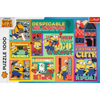 TREFL Puzzle Ja, zloduch 4: Gru a Mimoni 1000 dielikov