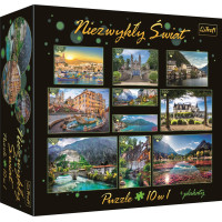 TREFL Puzzle Neobyčajný svet 10v1