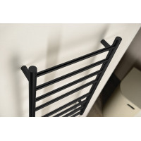 REDONDO elektrický sušiak uterákov, okrúhly, 630x1160 mm, 130 W, čierna ER230BV