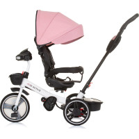 CHIPOLINO Trojkolka so strieškou Be Active 2v1 Pink Linen