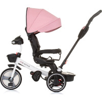 CHIPOLINO Trojkolka so strieškou Be Active 2v1 Pink Linen