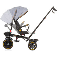 CHIPOLINO Trojkolka so strieškou Max Sport 2v1 Ash Grey