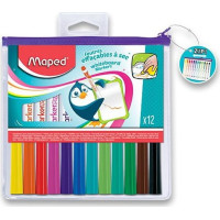 MAPED Popisovače na biele tabule WB Fun Colours 12 ks