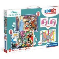 CLEMENTONI Súbor hier Disney klasika 4v1