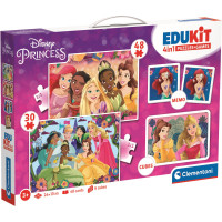 CLEMENTONI Súbor hier Disney princeznej 4v1