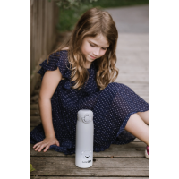 FreeON Termoska nerezová 480 ml - šedá