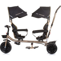 CHIPOLINO Trojkolka pre dvojčatá Hip Hop Ebony