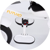 CHIPOLINO Trojkolka so strieškou Futuro 2v1 Cow