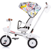 CHIPOLINO Trojkolka so strieškou Futuro 2v1 Graffiti