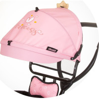 CHIPOLINO Trojkolka so strieškou Pulse 2v1 Princess