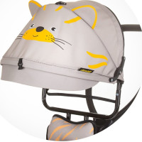 CHIPOLINO Trojkolka so strieškou Pulse 2v1 Tiger