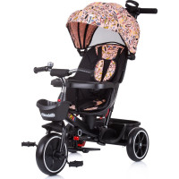 CHIPOLINO Trojkolka so strieškou Smart 2v1 Pink