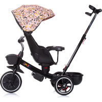 CHIPOLINO Trojkolka so strieškou Smart 2v1 Pink