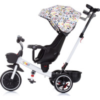 CHIPOLINO Trojkolka so strieškou Smart 2v1 White