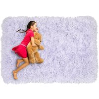 Detský plyšový koberec MAX levanduľovou