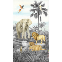 Detská fototapeta - JUNGLE 2 - 150x270 cm
