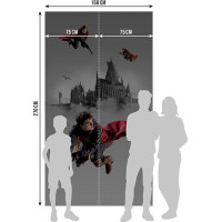 Detská fototapeta - HARRY POTTER 2 - 150x270 cm