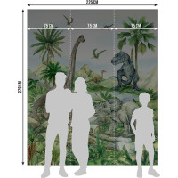 Detská fototapeta - DINO 2 - 225x270 cm