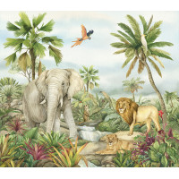 Detská fototapeta - JUNGLE 1 - 300x270 cm