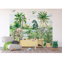 Detská fototapeta - DINO 2 - 300x270 cm