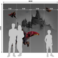 Detská fototapeta - HARRY POTTER 2 - 300x270 cm