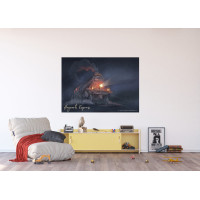 Detská fototapeta - HARRY POTTER Rokfortský expres - 155x110 cm
